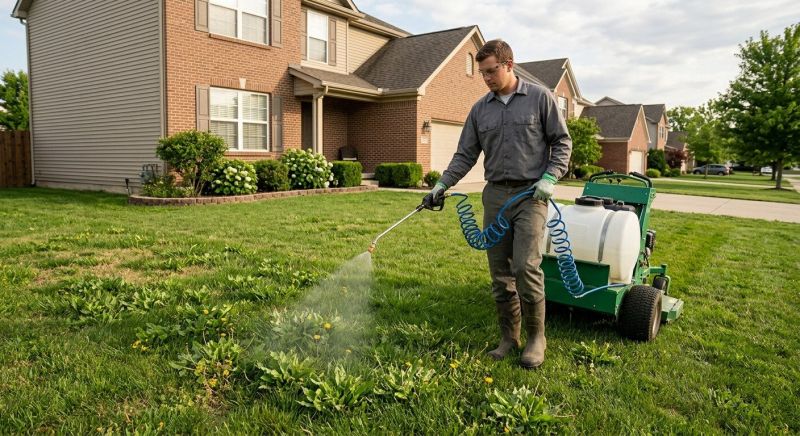 Lawn Spraying in Rockwall, TX