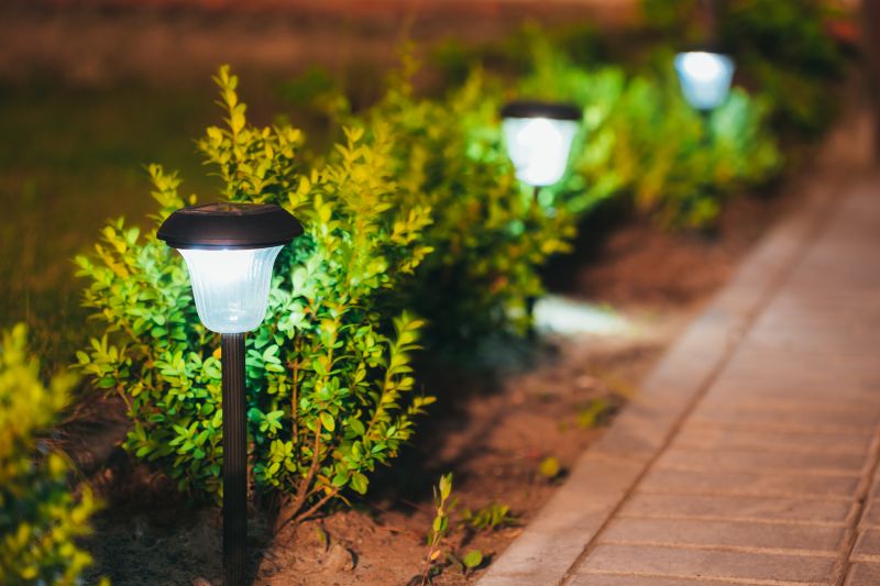 Sidewalk Lighting Installation in Orem, UT